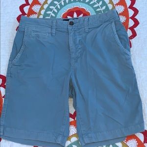 Blue Khaki Shorts